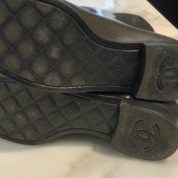 Chanel rain boots size 41 - Picture 4 of 6